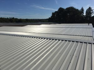 plastic over roofing sheeting